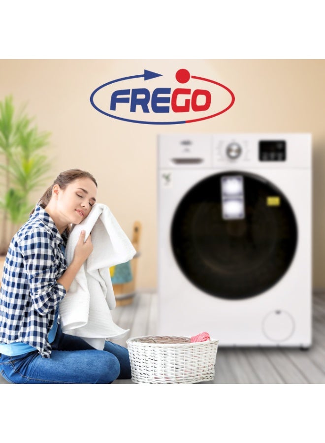Frego 10 Kg Fully Automatic Front Load Washing Machine | Wifi Enabled | 10 Yr Warranty on Inverter Motor - Image 4