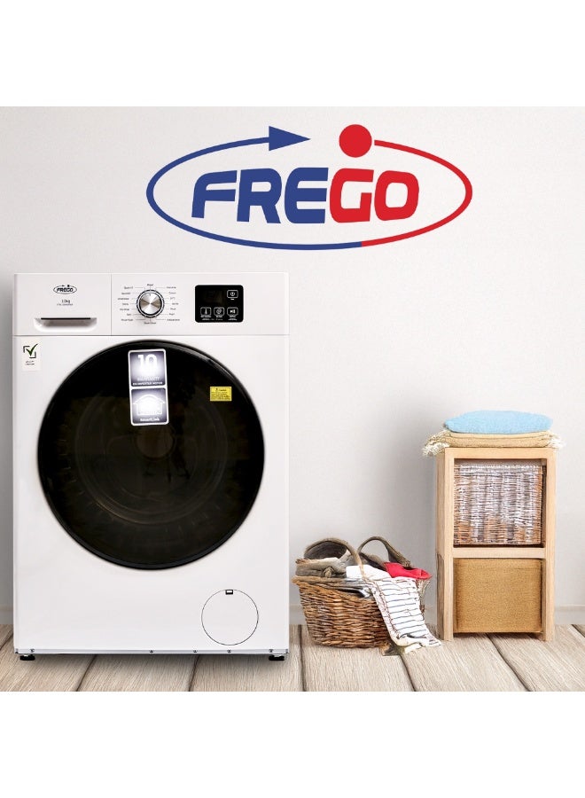 Frego 10 Kg Fully Automatic Front Load Washing Machine | Wifi Enabled | 10 Yr Warranty on Inverter Motor - Image 5