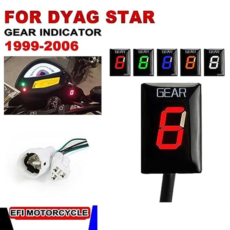 Wivplex Motorcycle Gear Indicator for Dyag Star 1999-2006 - Image 4