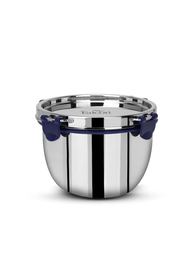 PDDFALCON Stainless Steel EcoNxt Bowl,100% Leakproof BIS Certified, Jindal Seal & Made in India Blue 1800ml and 2800ml (EcoNxt Small Bowl 1800ml) - Image 1