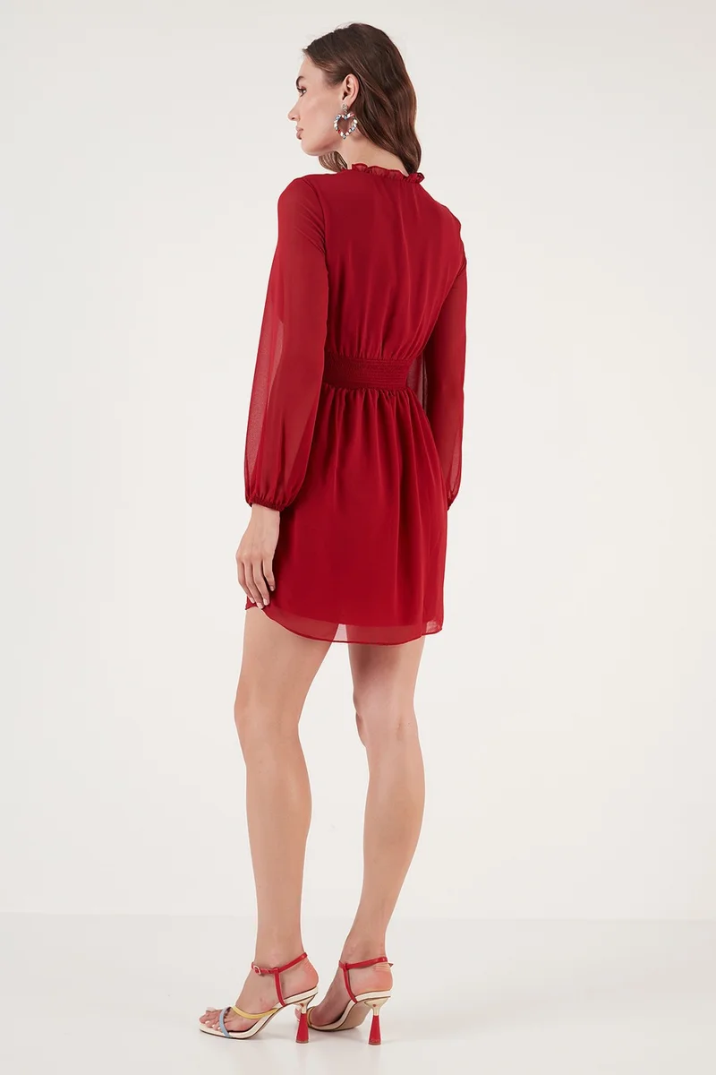 Lela Chiffon Empire Dress