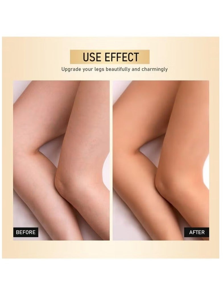 Leg Makeup Waterproof No Transfer, Leg Cover up Makeup Long Lasting Body Foundation(MEDIUM GLOW) - Image 5