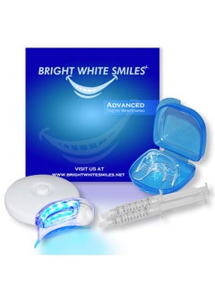 Bright White Smiles Bright White Smiles Teeth Whitening Kit | LED Light Activated Teeth Whitener | With 2x 5ml 35% Carbamide Peroxide Gel Syringes | Comfort Fit Mouth Tray & Case | For Home Use | Professional Results  - Image 1