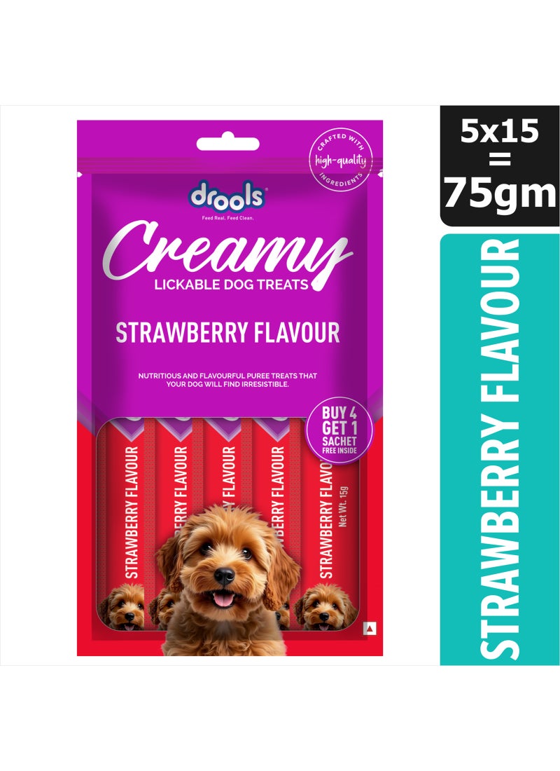Drools علاج الكلاب عصا كريمية بالفراولة - Image 2