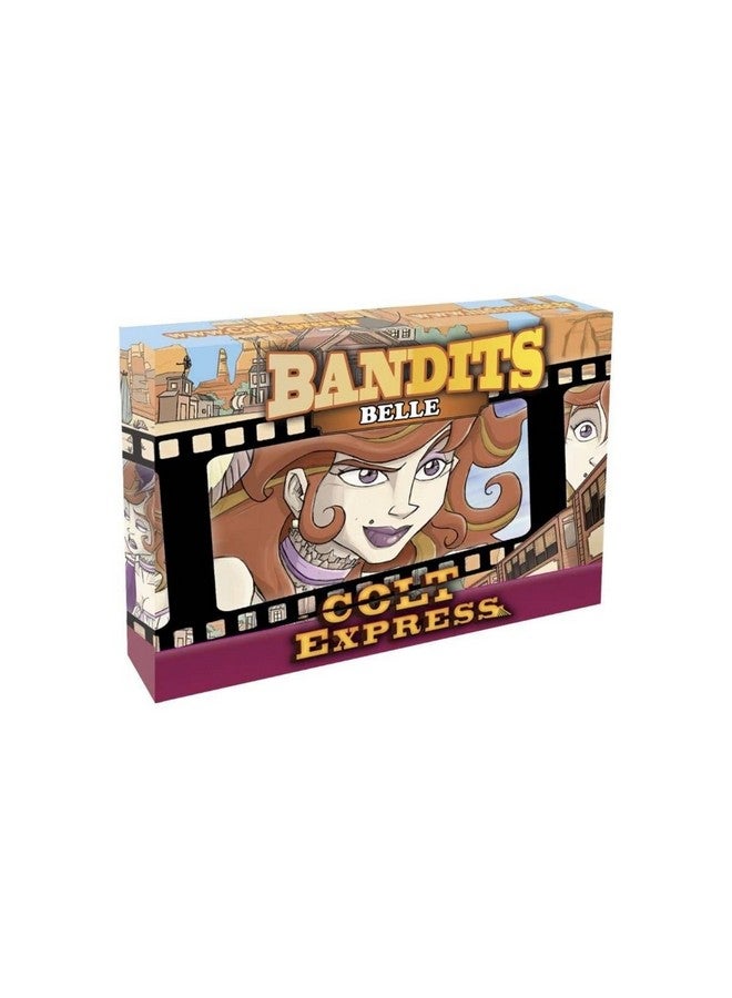 Ludonaute Colt Express Belle BANDIT PACK - A Femme Fatale's Devious Game Mode! Wild West Adventure Game, Train Strategy Game for Kids & Adults, Ages 10+, 2-6 Players, 40 Minute Playtime, Made by Ludonaute