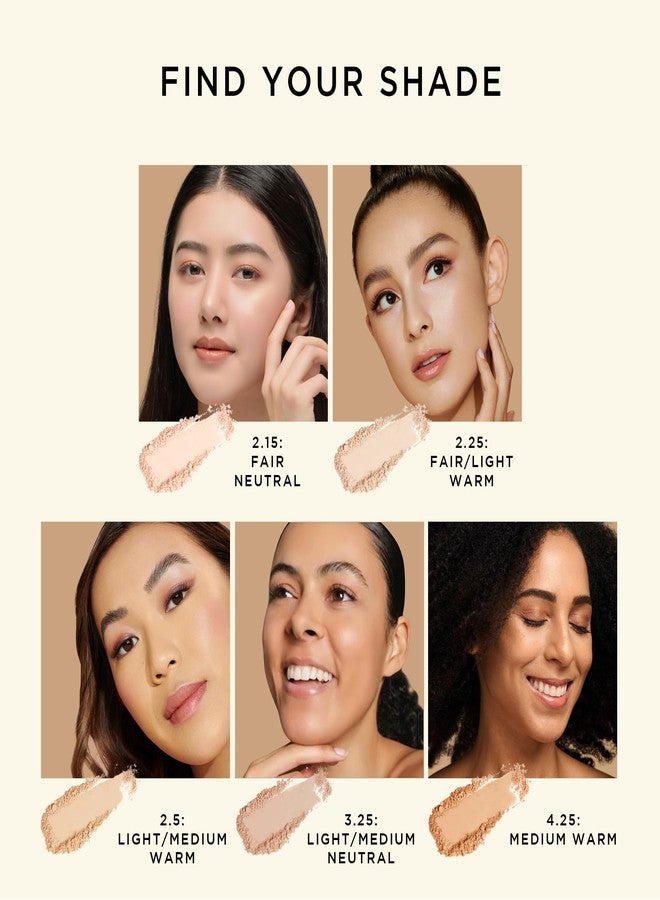 HALEYS Beauty Re-cover Pressed Powder Foundation Makeup, Medium to Full Coverage with Oil Control, Soft Matte Make up Finish for All-Day Wear, Medium with Neutral Tones, Shade 2.15 - Image 3