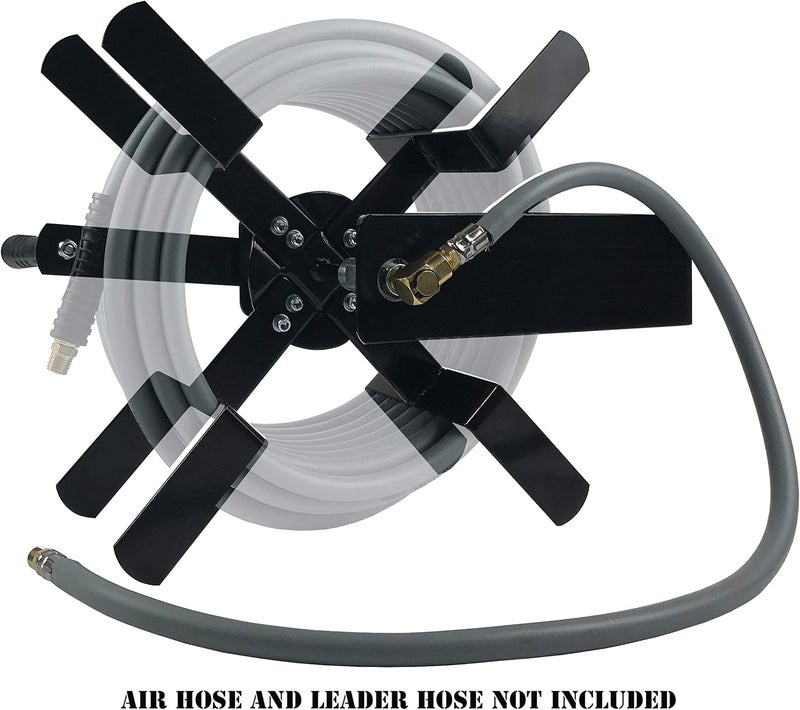 Primefit HRM38100 Manual Air Hose Reel with 100ft Capacity using 38 ID Air Hose - Image 3