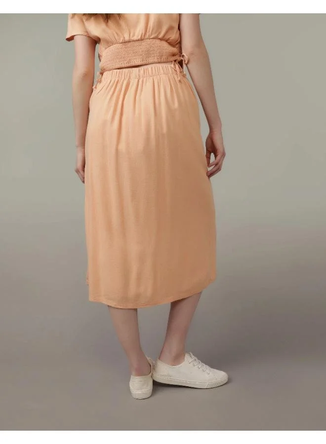 American Eagle High Waist Wrap Skirt