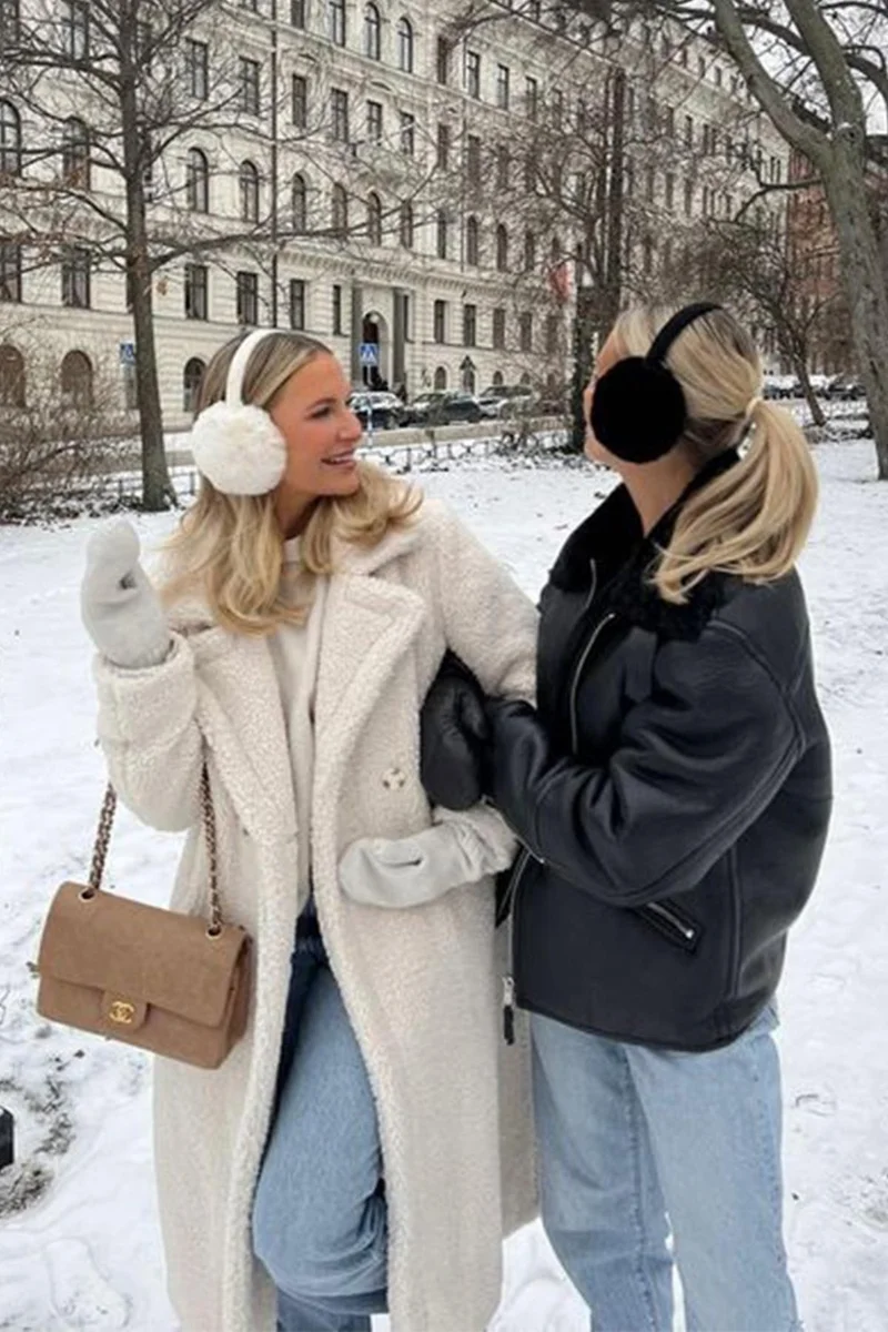باهلس Imported Beige Color Foldable Plush Headphones
