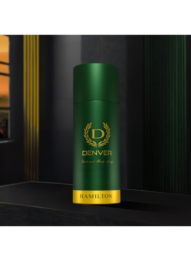 DENVER Hamilton Deodorant 150 ML | Long Lasting Deodorant Body Spray For Men - Image 3