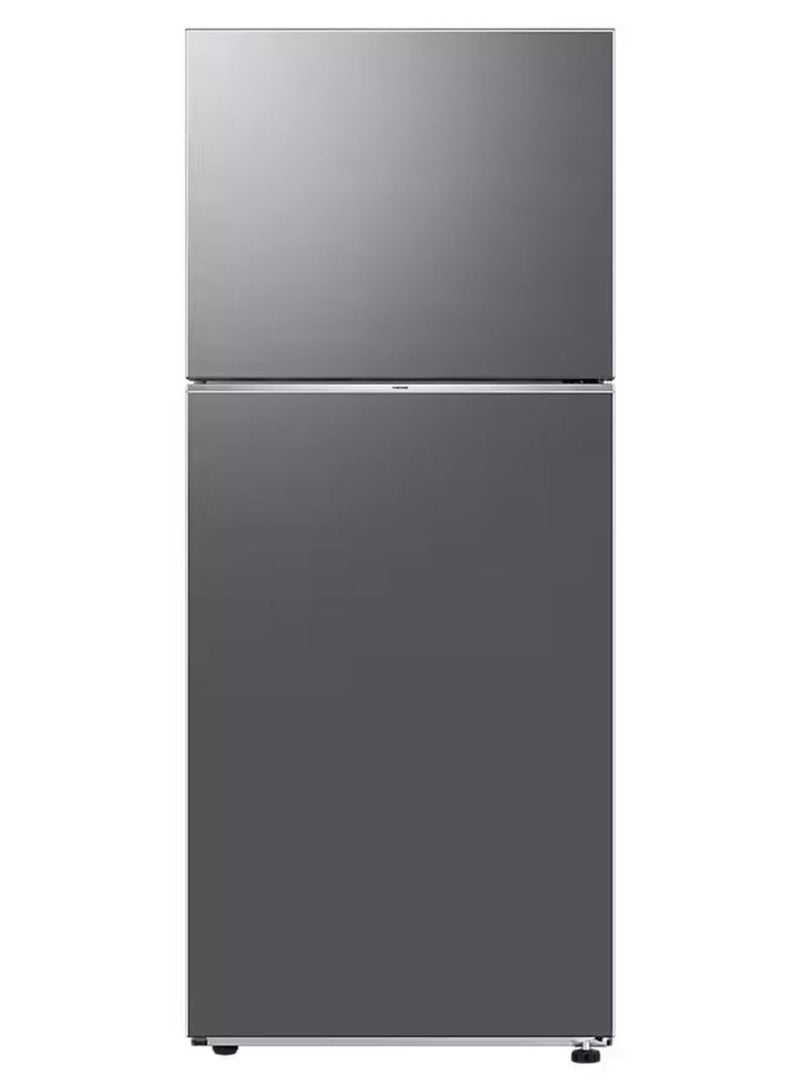 سامسونج ثلاجة بفريزر علوي، 13.7 قدم (10.3 قدم للثلاجة، 3.4 قدم للفريزر)، Optimal Fresh+، ستانلس ستيل RT38CG6420S9ZA - Image 1