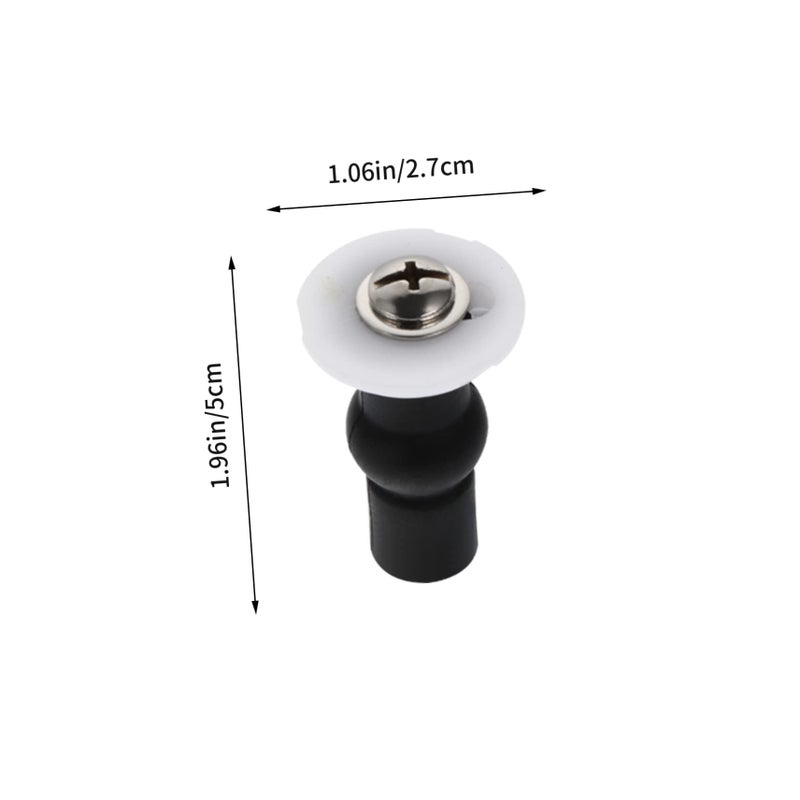 Brass Toilet Seat Screw Kit 6 Pieces Easy To Install Bolts - Image 3