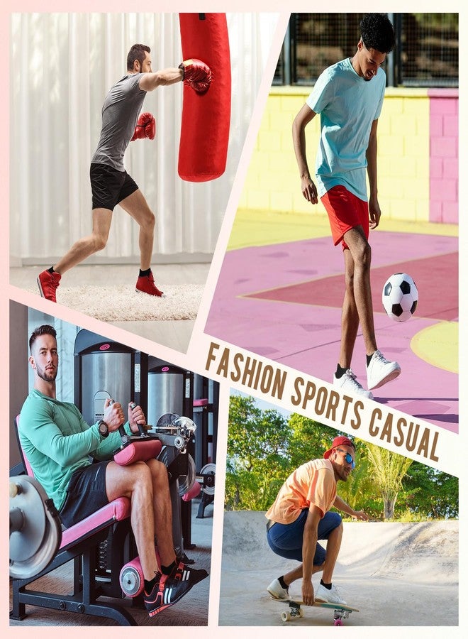 FuelMeFoot Men's Non Slip Socks with Grips - Anti Slip Socks for Soccer, Yoga, Pilates, Hospital, Home, Workout - Image 4