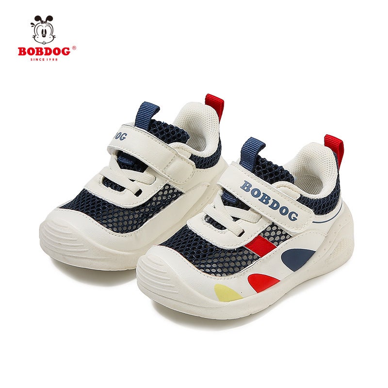Babu Bean Boys Sandals Summer Children'S Single Mesh Breathable Toddler Shoes Women'S Soft Sole Functional Mesh Shoes - Image 1