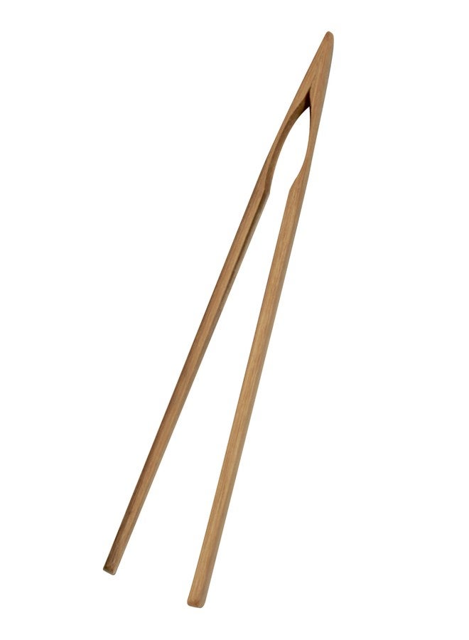 Joyce Chen Burnished Bamboo Toaster Tongs, 6.5 Inch - Image 1