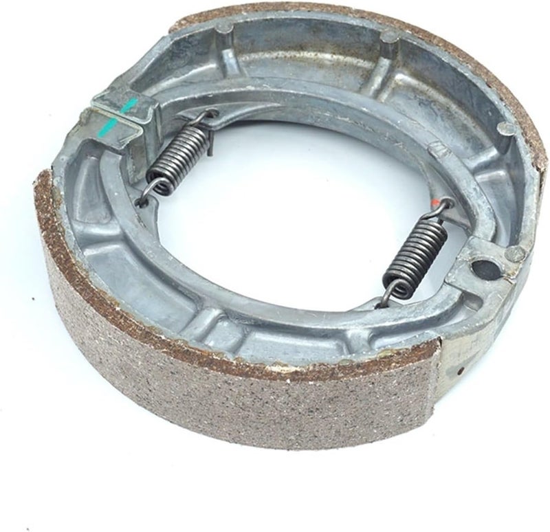 QASULER Motorcycle Rear Brake Shoe Set