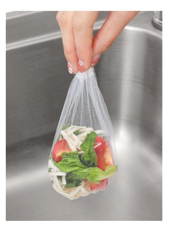 Strainer Filter Bags for Sink Drain For Collecting Kitchen Food Waste Leftover Garbage - Image 4