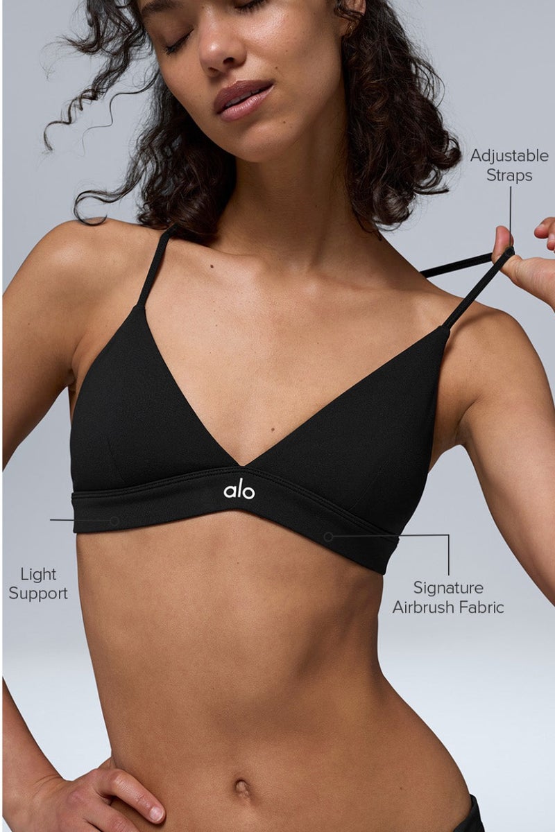 alo ALO Splendeor bra，alo Sports underwear V-neck strap Triangle running yoga - Image 2