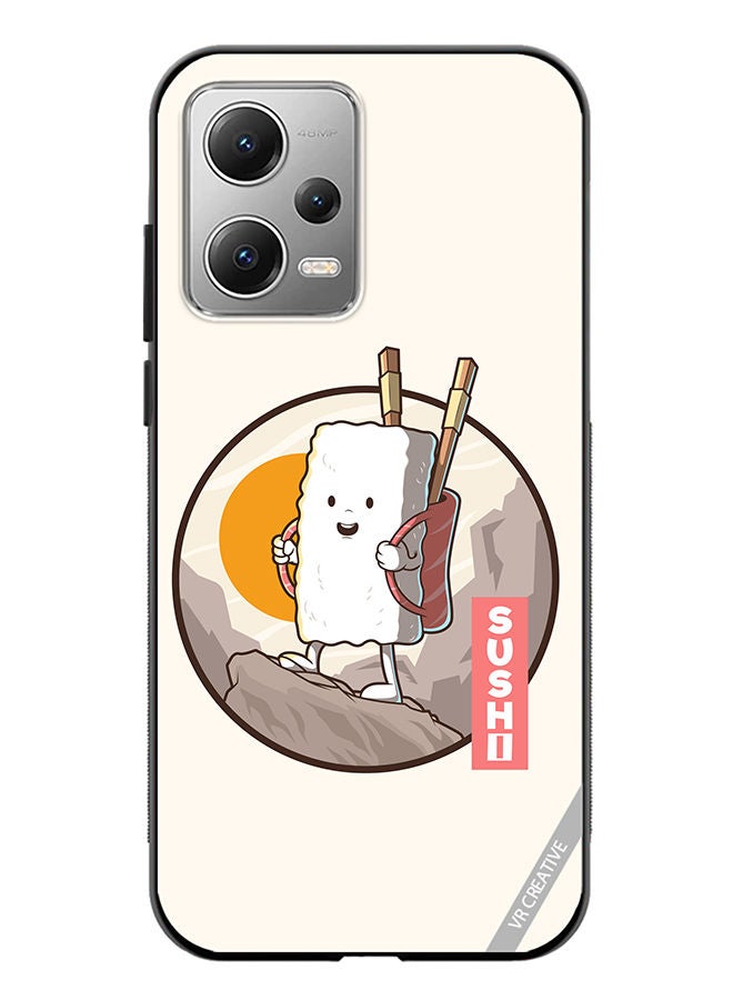 VR CREATIVE Protective Case Cover For Xiaomi Redmi Note 12 Travel Sushi Design Multicolour - Image 1