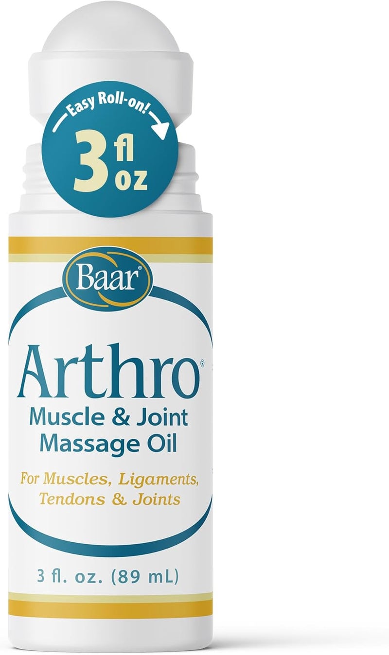 baar Arthro Muscle  Joint Masssage Oil RollOn 3 fl oz - Image 1