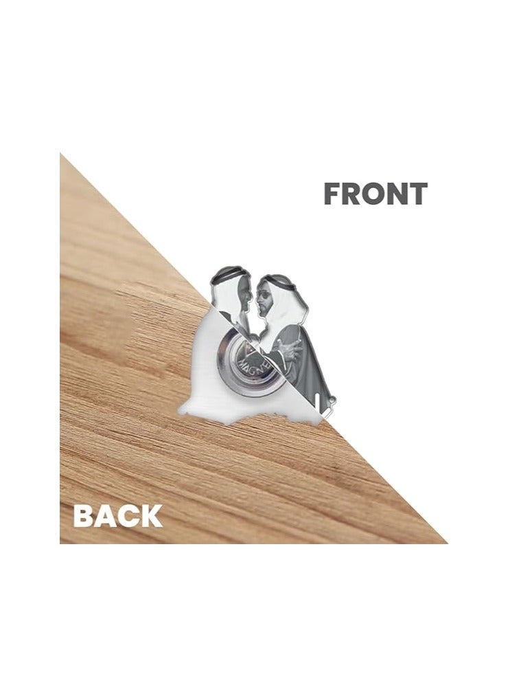 Eid Al Etihad Magnetic Badge For Celebrations–Durable,Lightweight  And Easy To Wear National Day Pin–Ideal For Events,Gifts And National Day Accessories  - Image 3