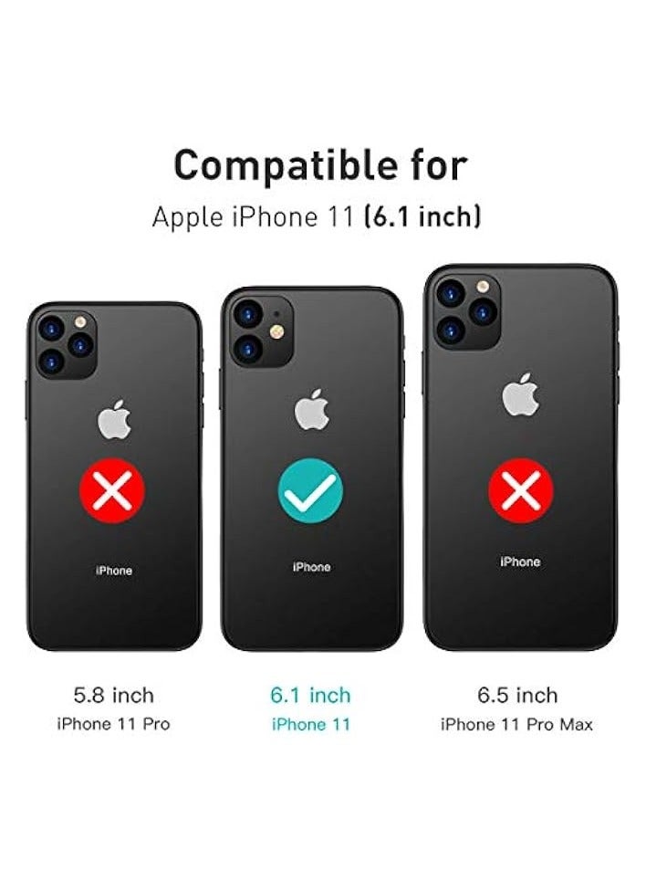 PROMASS Screen Protector for iPhone 11 [Tempered Glass], 20D 9H Anti Scratch Hardness 0.26mm Crystal HD Clear Protective Film for Apple iPhone 11 (6.1-inch) - Image 2