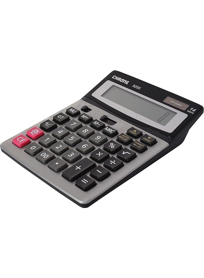 chrome Check & Correct Basic Calculator (14 Digit) 9255 - Image 2