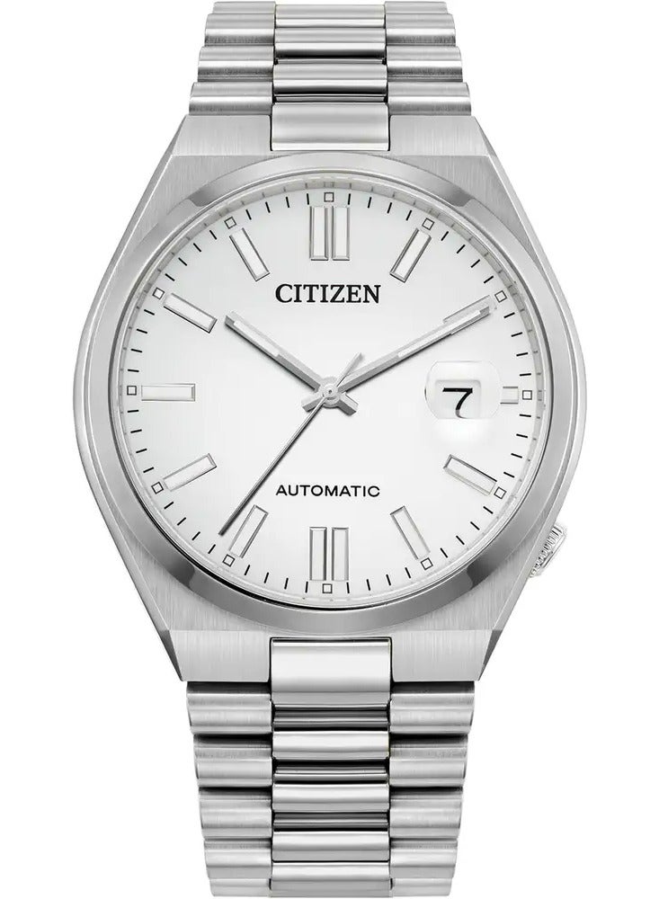 Citizen Boutique Citizen Tsuyosa Collection Men's White Automatic Stainless Steel Watch NJ0150-81A - Image 1