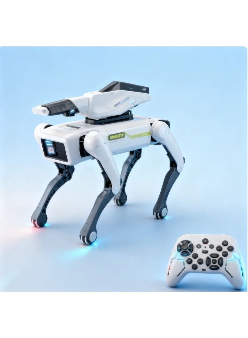 robotgcc AI Robot Dog Smart Remote Control Robot Dog Toy with Controller Programmable Robotic Dog STEM Education Robot Pet Electronic Robot Dog Walking Dancing Robot Toy for Kids Robotics Learning Smart Robot Puppy Interactive Tech Toy - Image 3