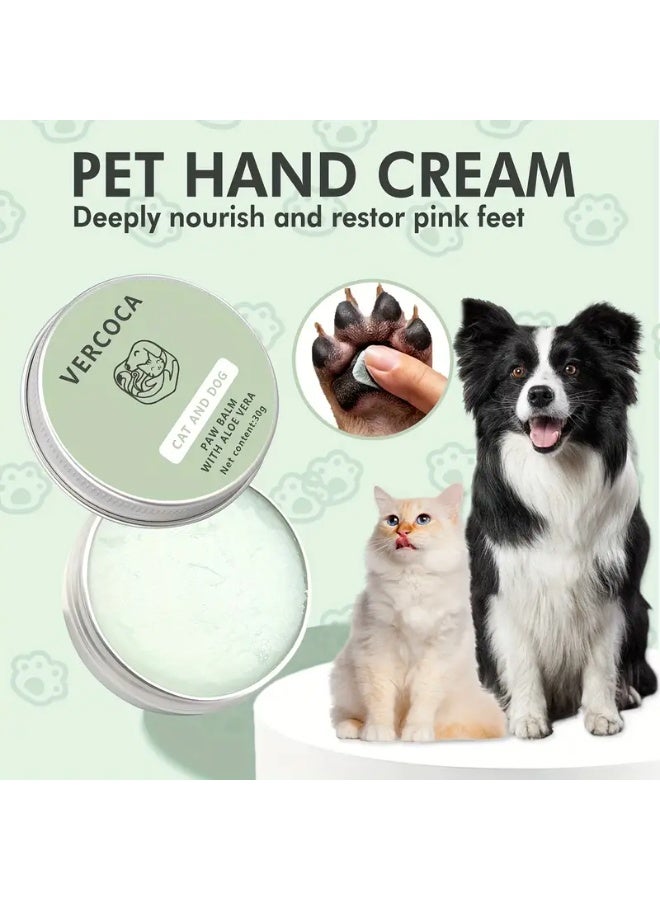 بلسم الكف والأنف للكلاب من فيركوكا - بلسم مرطب وملطف ومحمي للبشرة الحريرية للكلاب، مرطب مرطب للكلاب بتركيبة طبيعية لطيفة - Image 3