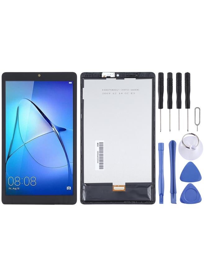 erorex Replacement Original LCD Screen for Huawei MediaPad T3 7.0 Wifi BG2-W09 Digitizer Full Assembly with Frame Black - Image 1