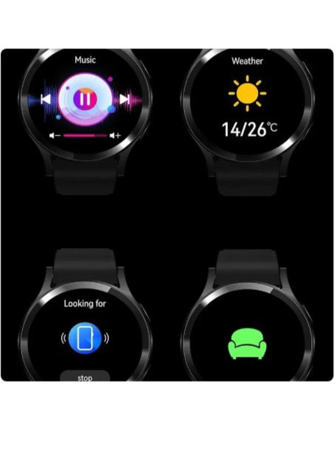 ارواق ساعة ذكية F8 بشاشة ملونة كاملة الوضوح IPS مقاس 1.39 بوصة مقاومة للماء بمعيار IP67 مع مراقبة نبضات القلب والنوم وتتبع اللياقة البدنية للرجال والنساء - Image 3