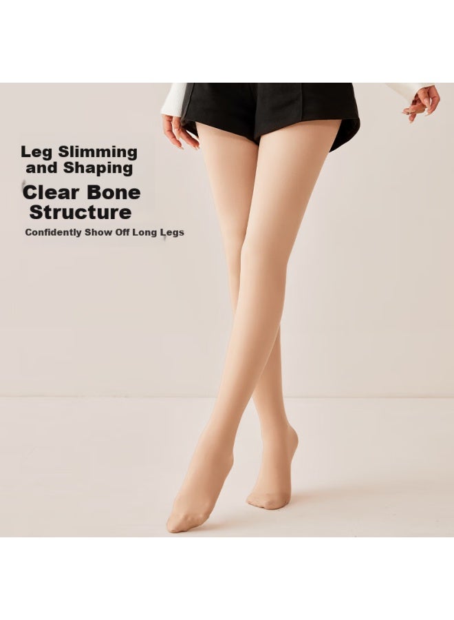 BONAS Bounas thick Silk Stockings Summer Bare Legs Artifact Pressure Socks Leggings Women Velvet Micro-pressure Pantyhose - Image 4