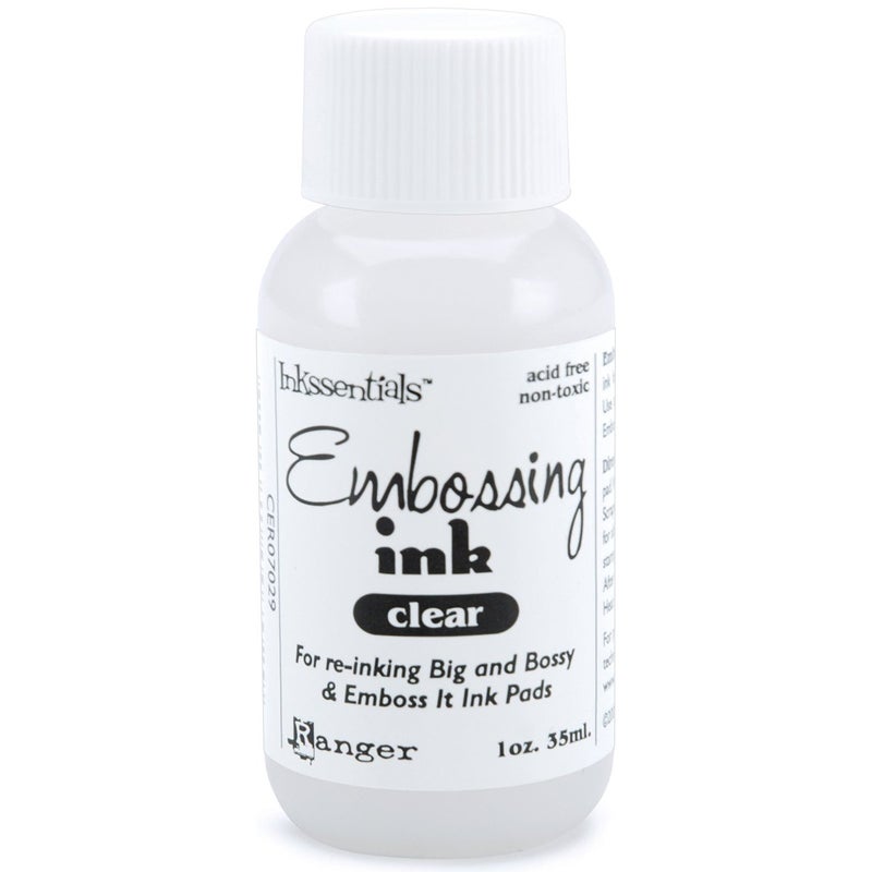 Ranger Inkssentials Embossing Ink Refill, Clear, 1 oz. - Image 2