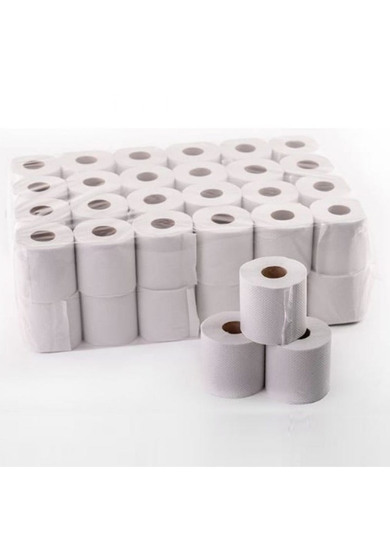 Eco care Toilet Rolls 100 x 200 Sheets 2 Ply Tissue Paper -Embossed with Superior Highly Absorbency…  - Image 5