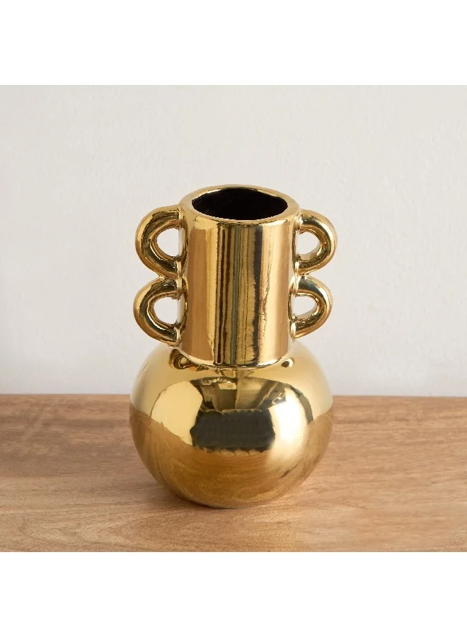 Home Box Fuse Ceramic Bud Vase 12.3 x 18 x 12.3 cm