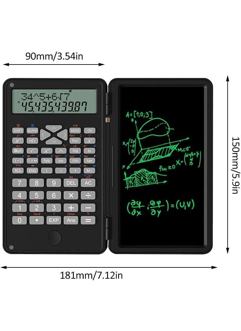 Valkyrie ZH69 Digital Display Stylus 6 Inch Calculator Foldable with Dual Scientific Function  - Image 5