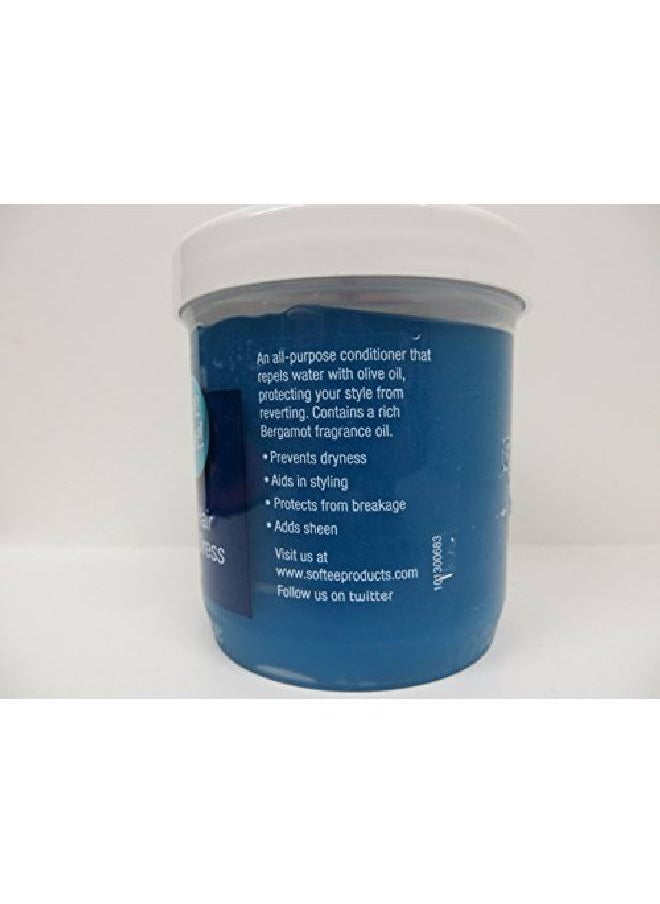 Softee Bergamot Hair Dressing Product Blue 5 Ounce  - Image 3