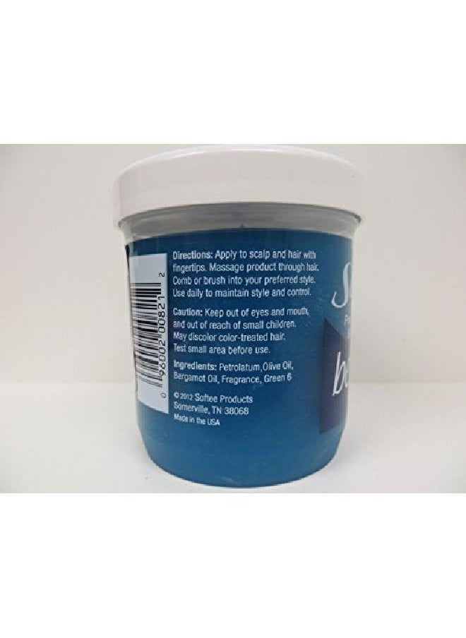 Softee Bergamot Hair Dressing Product Blue 5 Ounce  - Image 4