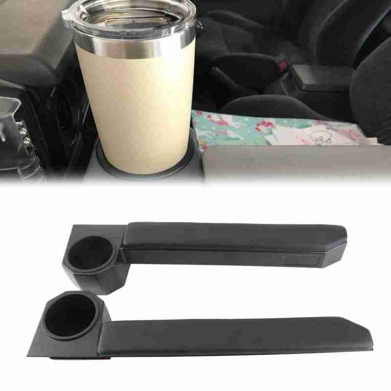 Door Armrest Cup Holder: High Toughness Durable Plastic And Leather, Wear Resistance - Enhanced Arm Support Cup Holder for Toyota Land Cruiser 70 Series Lc76 Lc70 Lc71 Lc79 Hzj75 Hdj79 Car Interior - Image 2