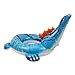 HOHQB Lifelike Dinosaur Pool Floats Kid Pool Float Swimming Ring Tube Water for Kids Blue Stegosaurus Pool Ring - Image 2
