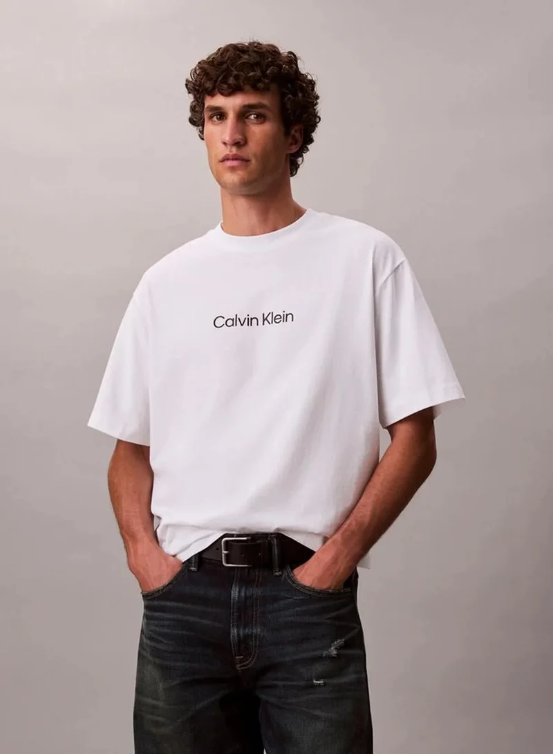 Calvin Klein Standard Logo Relaxed Tee