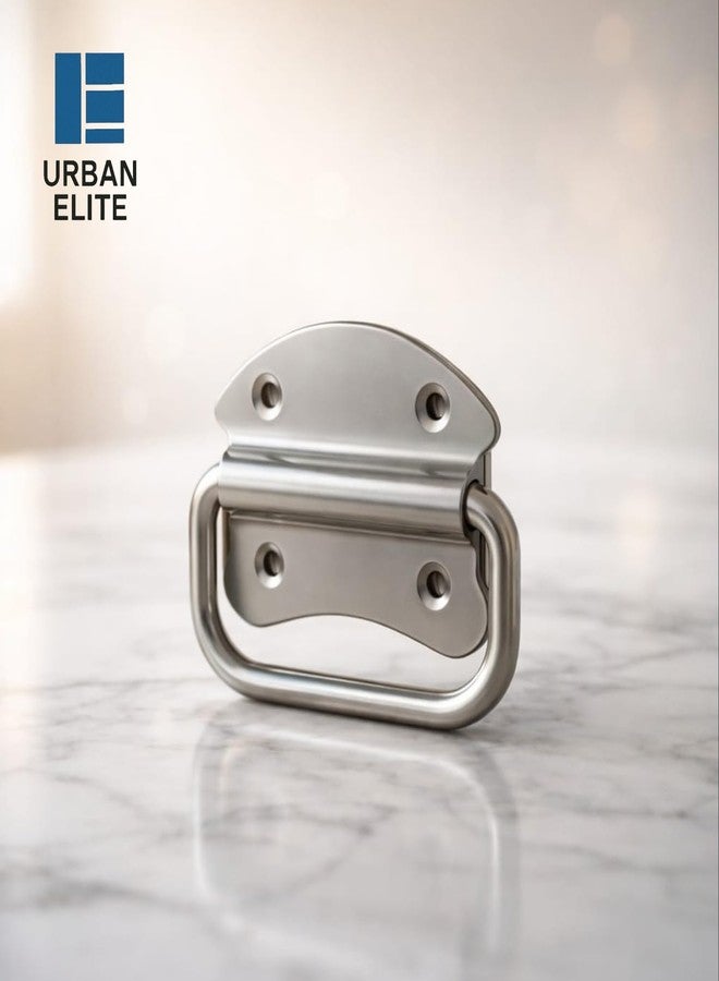 Urban Elite 3 Inch 304SS Stainless Steel Cabinet Pull Handles (Chrome) - Heavy Duty Drawer Handles for Wardrobe, Kitchen, Door, Bed Storage Box - Rustproof Furniture Handle Set - 4 Pieces - Image 3