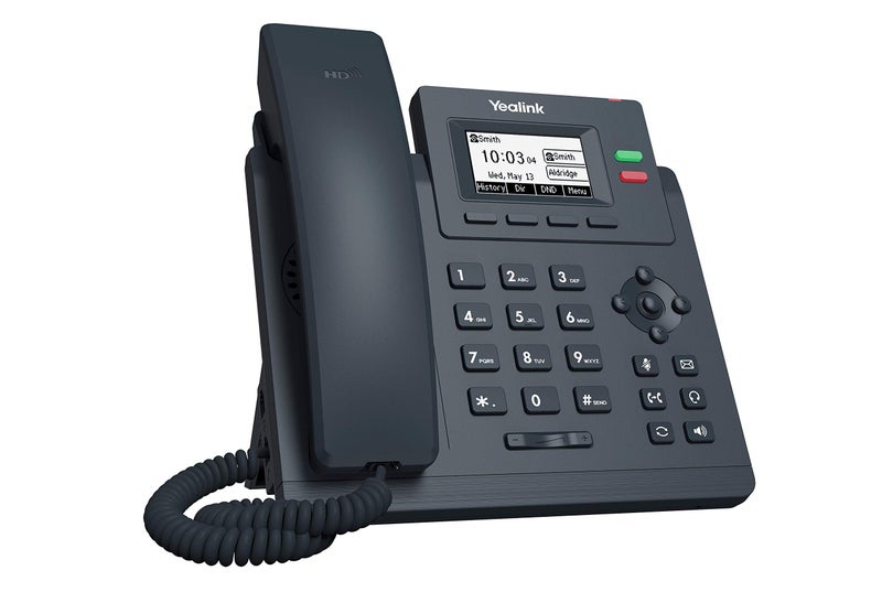 Yealink T31G IP Phone, 2 VoIP Accounts. 2.3-Inch Graphical Display. Dual-Port Gigabit Ethernet, 802.3af PoE, Power Adapter Not Included (SIP-T31G) - Image 2