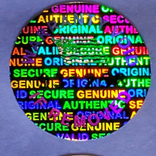 Dealimax Golden Color 14 MM (0.53 inch) Round with Serial Number Hologram Labels Tamper Evident Stickers Security Void Seals Labels - Dealimax Brand (500) - Image 5