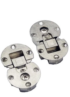 Folding Table Hinge 1/4'' 90 Degree Flip Top Drop Front Desk Drawer Adjustable Concealed for Cupboard Cabinet Furniture Doors Hardware Hinges
