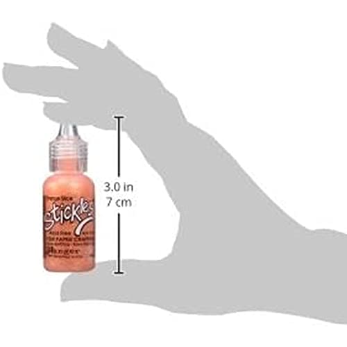 Ranger Stickles Glitter Glue .5oz, Orange Slice - Image 2