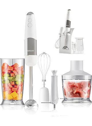 Hand Blender Integrated Storage Stand 800W Multi Purpose Stainless Steel Stick Immersion Blender 6 Speed And Turbo Mode Hand Mixer 700Ml Mixing Beaker 500Ml Food Processor Whisk - pzsku/ZA6C187207BD10A6C89ABZ/45/_/1719633370/18bc61ed-6aa7-4920-bfcb-959bfb9a3d5c
