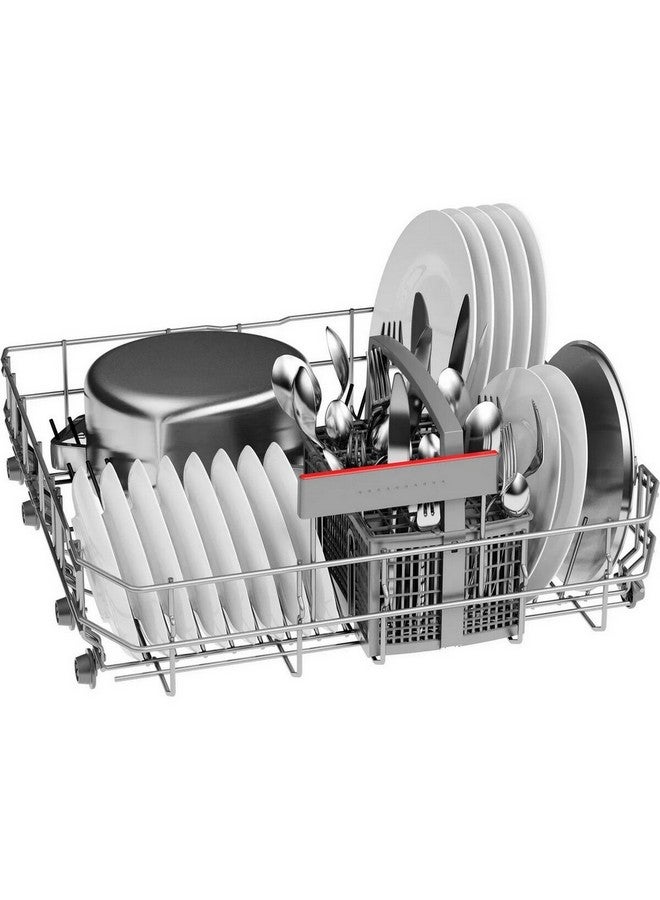 بوش 2400W Series 4 Free Standing Homeconnect Dishwasher Silver 10.3 L JAH163B7SMS4HMI65M 2400 W JAH163B7SMS4HMI65M silver - Image 4
