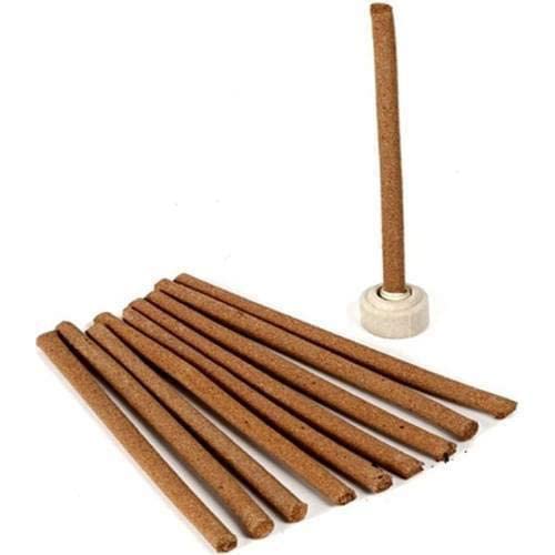 NRSON® Pure Fragrance Sandal Chandan Dhoop Sticks | मैसूर चंदन धूप | Mysore Chandan Dhoop Batti | Incense Sticks | No Bamboo | No Charcoal | Dhoop Batti | Dhup | Pooja Dhoop Sticks | Aromatherapy | Meditation [30 PC 3 INCH] - Image 2